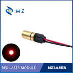 Compact Red Dot Laser Diode Module 650nm D6mm 0.5mW 1mW 5mW 10mW 3V Industrial Grade Spot Laser for Positioning Professional Use