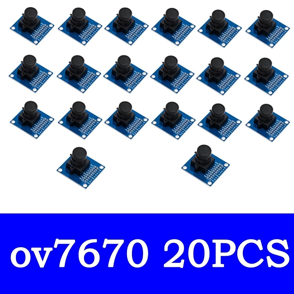 1PCS  OV7670 camera module Supports VGA CIF auto exposure control display active size 640X480 for Arduino