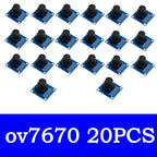 1PCS  OV7670 camera module Supports VGA CIF auto exposure control display active size 640X480 for Arduino