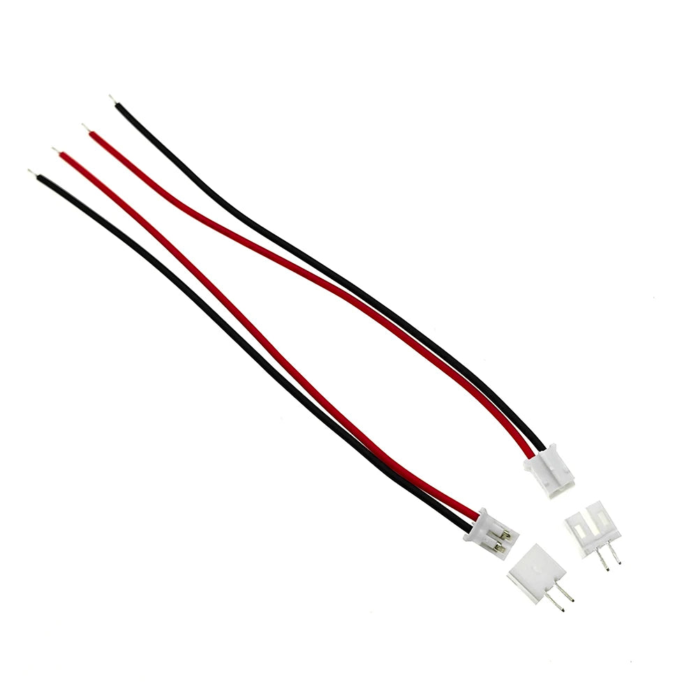 2/5/10/20SETS Micro PH2 JST PH 2.0 PH2.0 2Pin Male Female Plug Jack Connector With Wire Cables 200mm