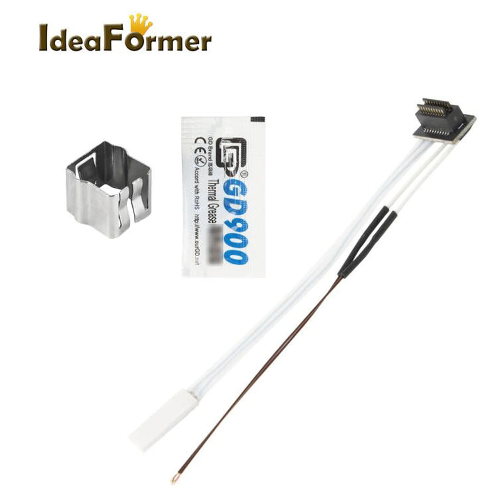 Thermistor For Bambu Lab P1P Heating Tube Ceramic Cartridge 24V For Bambulab P1S Hotend Heater Thermistor 3D Printer Accessories