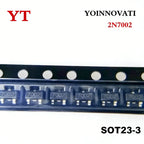 100pcs/lot 2N7002LT 2N7002 7002 N-Channel MOSFET N-CH SOT23 Best Quality.