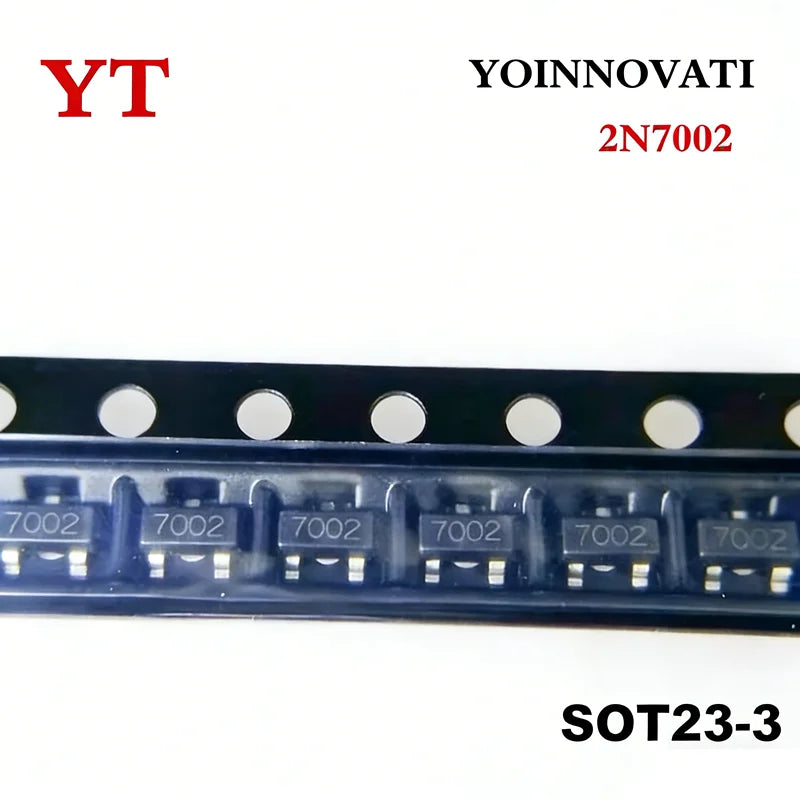 100pcs/lot 2N7002LT 2N7002 7002 N-Channel MOSFET N-CH SOT23 Best Quality.