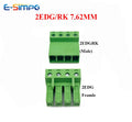 5/10PCS 7.62MM Large spacing 2EDG 2EDGRK 2-16P Welding free Docking Aerial Plug-in Terminal Block PCB Termianl Connector