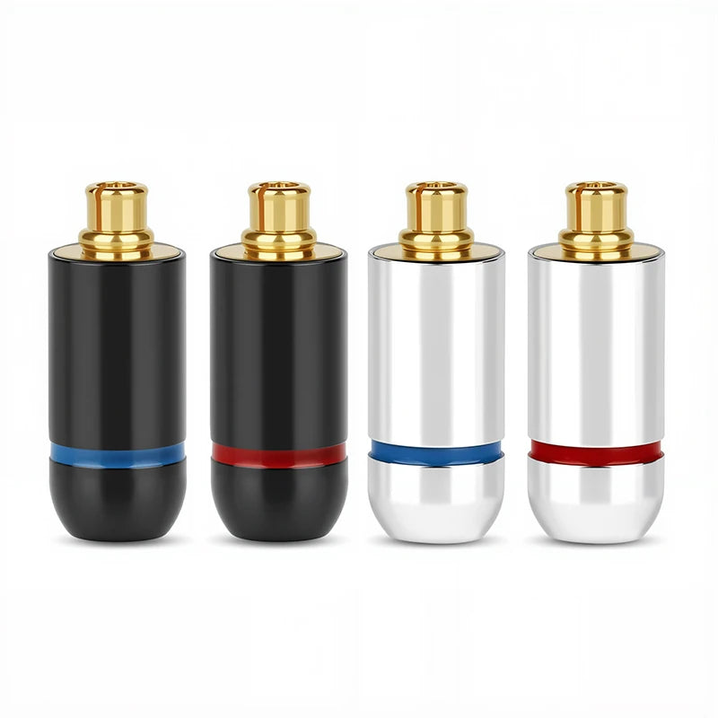 MMCX Male Plug Earphone Headphone Jack MMCX Connector for UE900 SE535 SE215 W10 W20 W30 DIY Accessories Black/Silvery