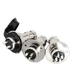5/10sets GX12 16 20 Flange mounting 3-hole fixing aviation connector plug&socket 2/3/4/5/6/7/8/9/10/12/14pin circular connectors