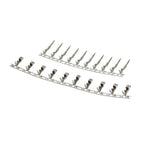 100Pcs JST SM2.54 Terminal Crimp Pins for Housing SM 2.54mm Wire Cable Female Male Housing Connector