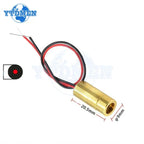 1/3/5pcs 650nm Laser Diode 5mW Laser Head 9mm 3V Red Point / Line / Cross Copper Head Lasers Cross Diode Module Industrial Class