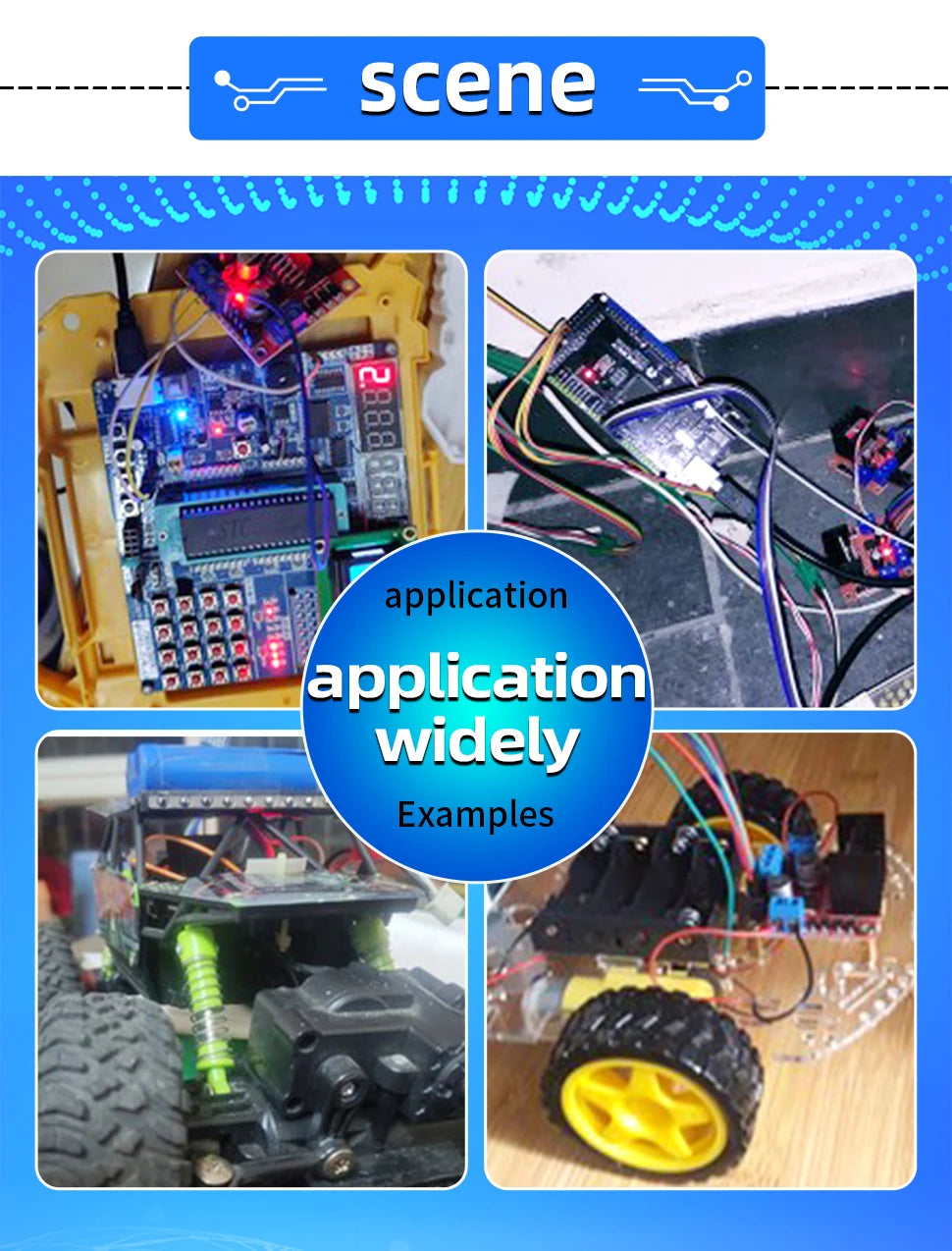 1PCS L298N Driver Board Module L298N Stepper Motor Smart Car Robot Breadboard Peltier High Power L298 DC Motor Driver