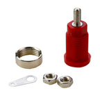 5 Piece 32A Insulation Safety 4mm Banana Plug Socket Jack Panel Mount Terminal Connector Multimeter Socket Banana Head Female