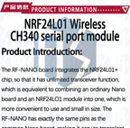 1PCS RF-Nano Nano V3.0, Micro USB Nano Board ATmega328P QFN32 5V 16M CH340, Integrate NRF24l01+2.4G wireless for Arduino