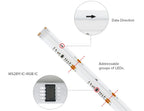 FCOB SPI RGB IC LED Light Strip WS2811 Addressable 720 630 LEDs Dream Color DC12V 24V WS2812B High Flexible FOB COB Lights