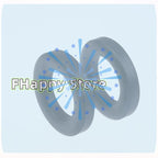 FT240-43 Toroid Ferrite Core Ferrite Bead Ring American RF Ferrite Magnetic Ring High-frequency Magnetic Core DIY Choke Balun