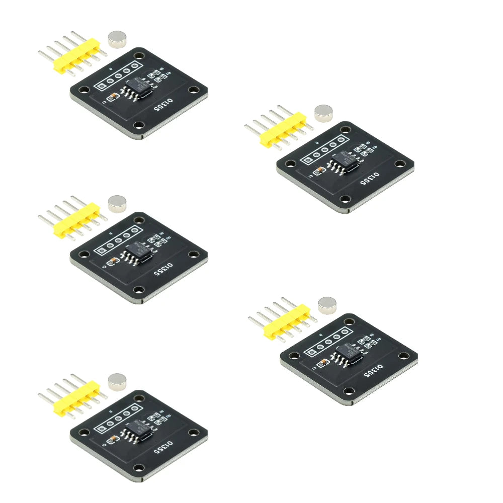 MT6701 magnetic encoder magnetic induction angle measurement sensor module 14bit high precision instead of AS5600