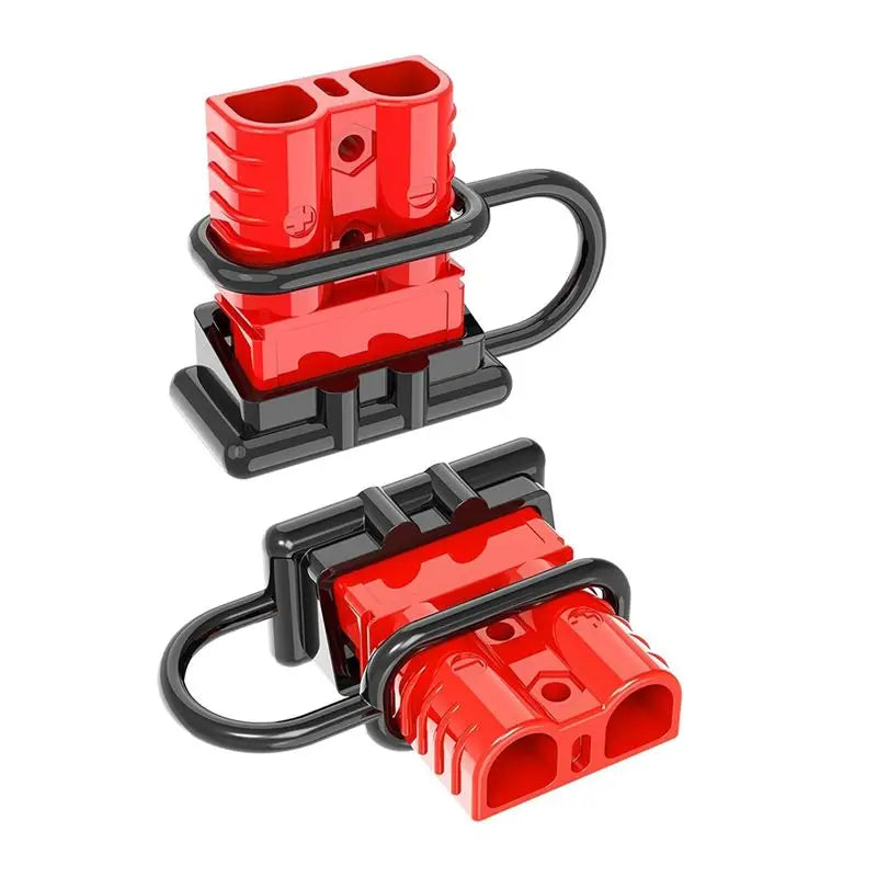 N96R For Anderson Connector,120A 2-6 Gauge Battery Quick Connect 12V-36V For Anderson Plug Battery Cable Quick Connect(2 Pack)
