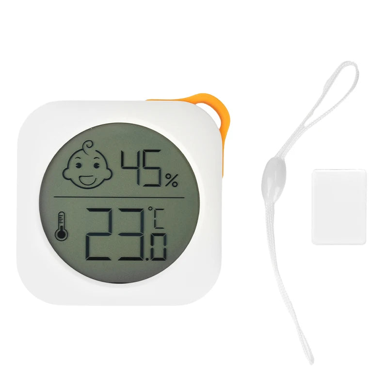 Mini Indoor Thermometer LCD Digital Temperature Meter Humidity Meter Sensor Weather Station -20~60℃ Desktop Digital Gauge