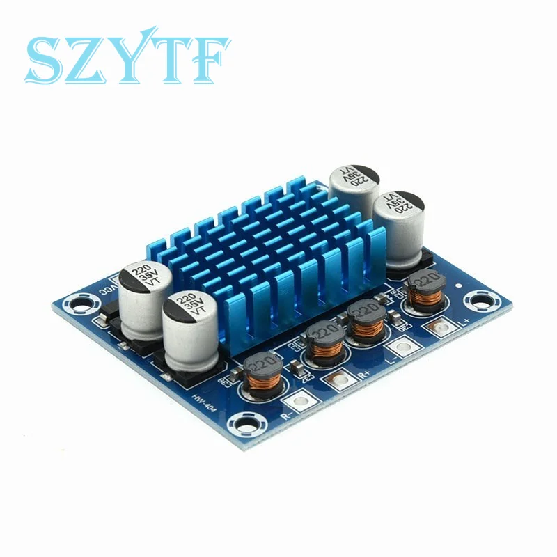 XH-A232 TPA3110  high-definition digital audio amplifier board mp3 amplification module 12V24V 30W+30W channel loudspeaker panel