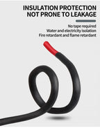 4:1 Heat Shrink Tube With Glue Thermoretractile Heat Shrinkable Tubing Dual Wall Heat Shrink Tubing 4 6 8 12 16 20 24 32mm