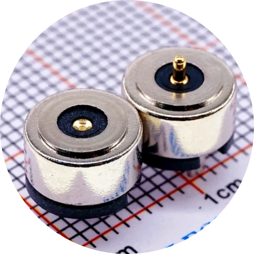 Magnetic Circular PogoPin Connector 2A Male Female Metal Spring Loaded 1/2/3/4/5/6 Pin DC Power Charger Wire JST SM Gold Plated