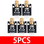 KY-008 650nm Laser Transmitter Module with Laser Sensor Module Non-Modulator Tube Laser Receiver Module Kit