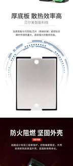 Small Three-Phase Solid State Relay 220V Three-Way Single SSR-3X25DA DC Control AC 10A 25A 3X25DA 3 Phase