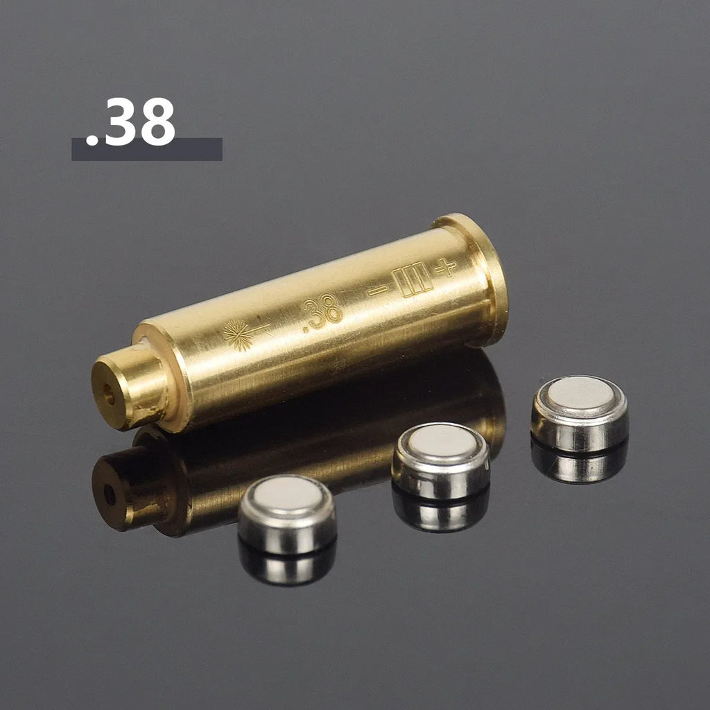 12GA 20GA .308 .223 5.45x39 7.62x39 9x19mm.338 Gauge Red Laser Bore Sighter Training Bullet Boresighter CAL Cartridge Caliber