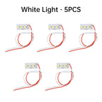 5pcs High Brightness 1.5W 5V LED 5730 SMD Color Lamp Bead Light Board Bulb With Line Red Yellow Green Blue Warm White Light