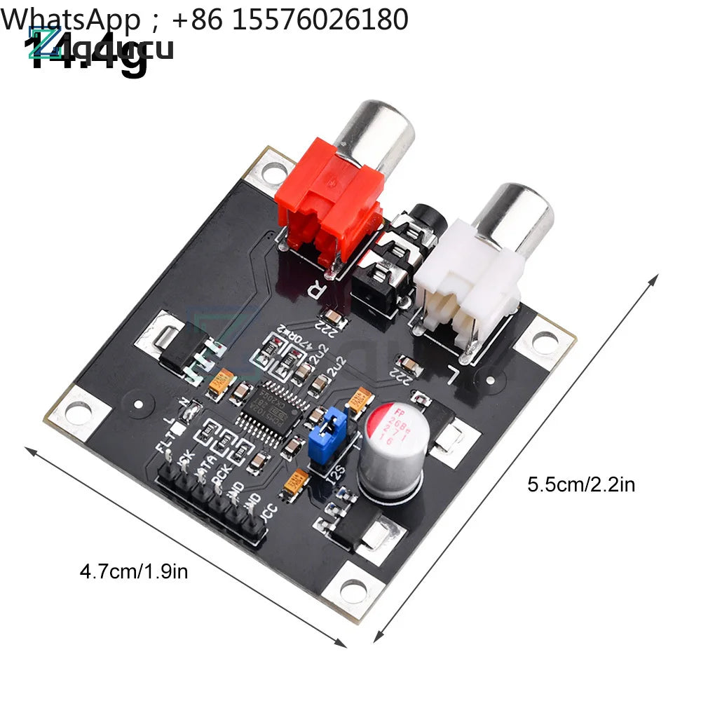 PCM5102 PCM5102A DAC Decoder Board I2S Input 32Bit 384K for Red Core Player