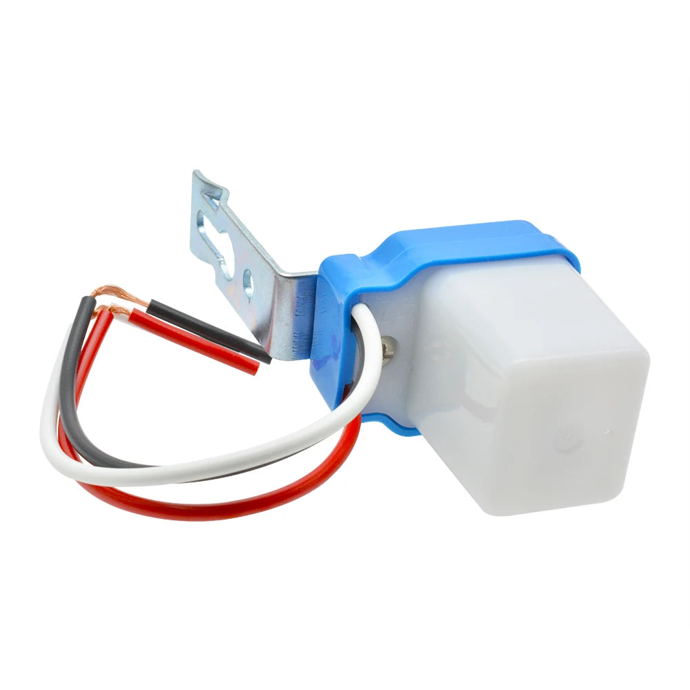 Automatic On Off Photocell Street Lamp Light Switch Controller 110V 220V 24V 12V 10A Photo Control Photoswitch Sensor Switch