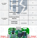3s/4s/5S  Battery Charging Protection Board Li-Ion Lithium Battery Pack Protection Circuit Board BMS Module For Power Tools