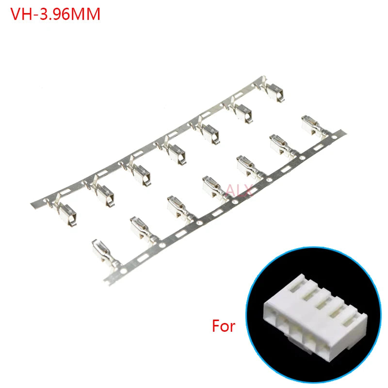 100pcs 1.0/1.25/1.5/2.0/2.54/3.0/3.96/4.2MM JST/ZH/PH/XH/VH/Dupont/MX/5557 Male Female Connector Housing Terminal For Wire Crimp