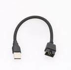 Usb A Male To 9-Pin 9pin Motherboards Built-In WaterCooled Data To Extension Y3ND