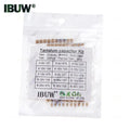 Tantalum capacitor DIP SMD kit 0.1UF 1uf 2.2UF 4.7UF 10UF 22UF 33UF 47UF 100UF 220uF 330UF