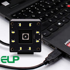 ELP 16MP Autofocus USB Camera IMX298 Sensor Ultra HD No Distortion Webcam with Night Vision White LED for Security System