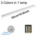 Motion Sensor Bar Light Type C Rechargeable Light LED Magnetic Attraction Night Light for Kitchen Bedside Wardrobe Bookcase