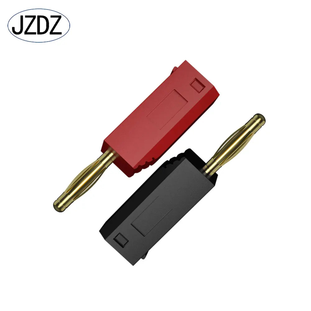 JZDZ 10PCS 2MM Banana Plug Gold Plating Stackable Electrical Terminal Connector  Accessories 5 Colors J.10003