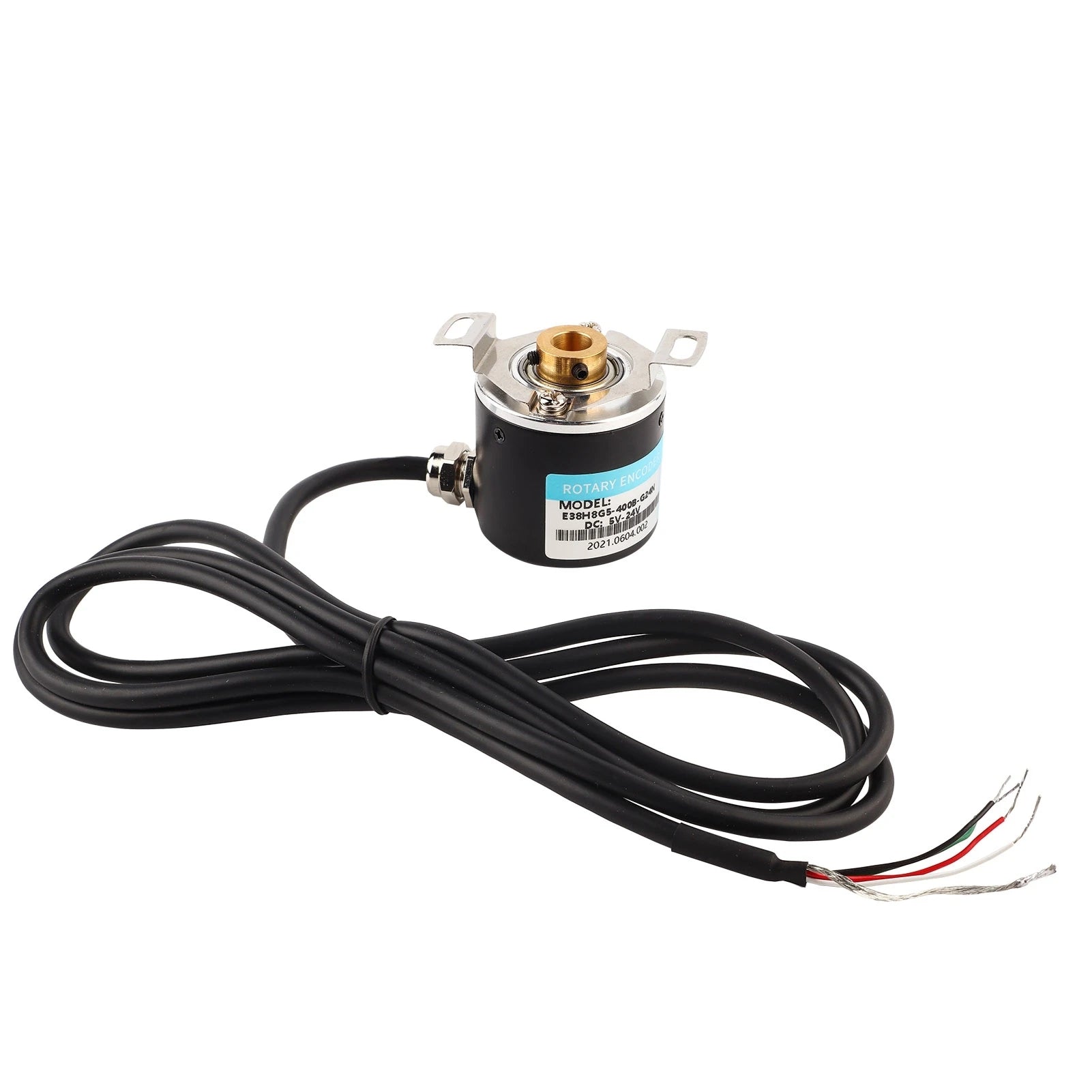 Encoder Hollow Shaft AB 2‑Phase for Industrial Automation Parts 3000‑6000 Rpm DC5-24V 400Б