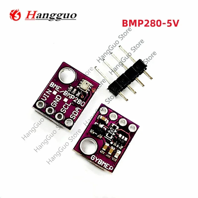 10PCS BME280-3.3 BMP280-3.3V BMP280-5V I2C SPI 1.8-5V Digital Module Temperature Barometric Pressure Sensor Module For  Arduino
