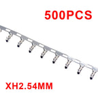 100-500Pcs JST XH2.54 Metal Pins Female Crimp Terminal for XH 2.54 Female Male Housing Wire Cable Connector