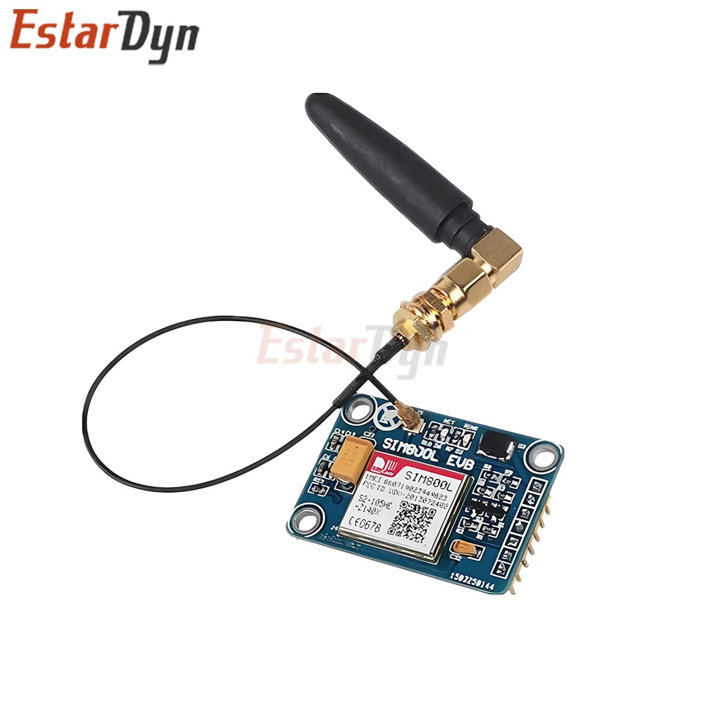SIM800L V2.0 5V Wireless GSM GPRS MODULE Quad-Band W/ Antenna Cable Cap