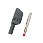 20Pcs Retractable Sheath Stackable 4mm Banana Plugs Nickel-plated Lantern Plug  Solder Banana Plug Connector with Sheath