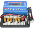 New iMAX B6 LCD Screen Digital RC Lipo NiMh Battery Balance Charger +B6AC Lipo Charging XT60 / T Plug Adaptor Board 2-6S Charger