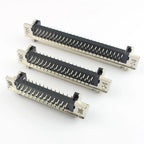 SCSI Connector DB Female Male 50 68 100 Pin Straight Right Angle 90 180 Degree Hole Welding Solder Adapter 50P 68P 100P