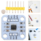 4Pcs Magnetic Encoder High Precision Angle Measurement Sensor Module Accurate Angle Data for Mechanical Equipment Automation