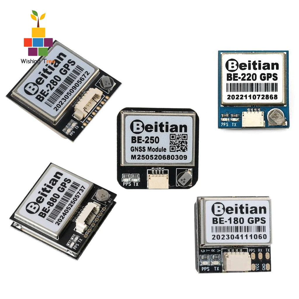 Beitian GPS Receiver Module BN-180/220/250/280/880 Multi-GNSS Support for Arduino Flight Control Drone