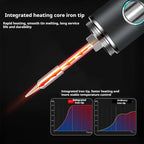 Canoyu radio soldering iron usb charging intelligent digital display portable household repair soldering iron welding pen
