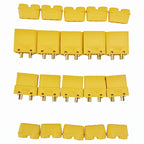 10PCS XT90H Connector 5 Pairs XT90H Connector Male Female Adapter for RC Drone Car Lipo Battery