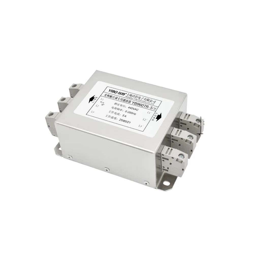 YIBO Industrial 3 Phase EMC Output Filter YB960 380V for VFD Inverter Servo Drive Motor EMI Noise Filter Anti Interference