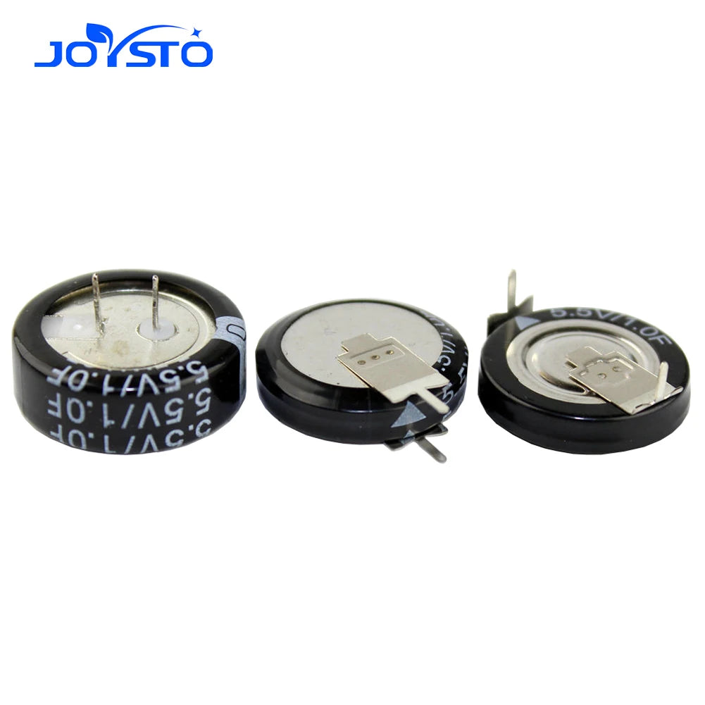 5.5V Super Capacitor 0.1F 0.22F 0.33F 0.47F 1F 1.5F 4.0F V-Type C-Type H-Type Button Farad Capacitor