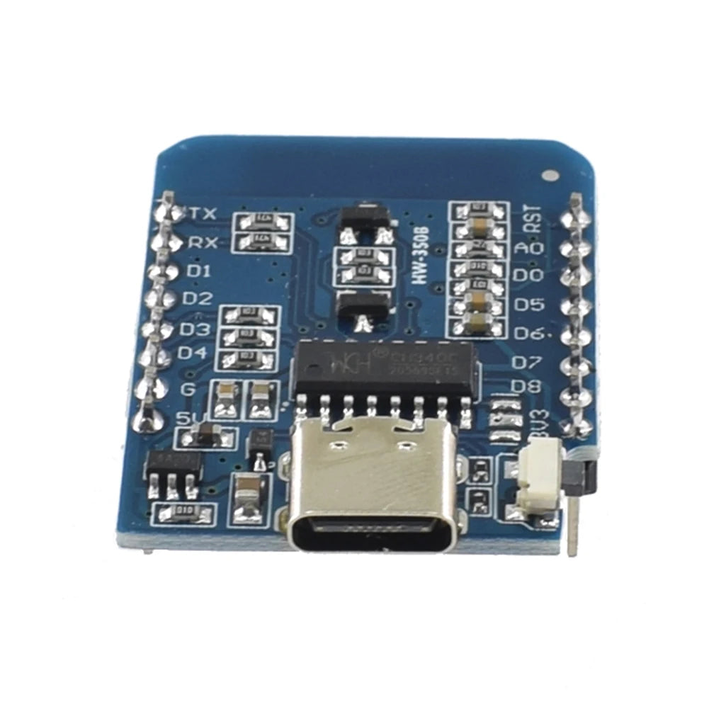 1-10PCS ESP8266 ESP-12F D1 Mini WIFI Development Board CH340 Type-C NodeMcu Lua WIFI Development Board Module For Arduino